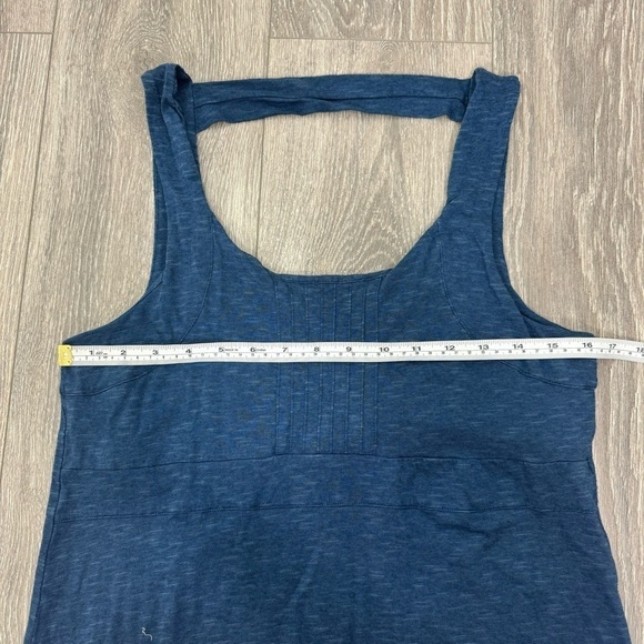 Horny Toad Toad & Co Navy Everyday Casual Tencel Organic Cotton Dress Size Large - Picture 7 of 9